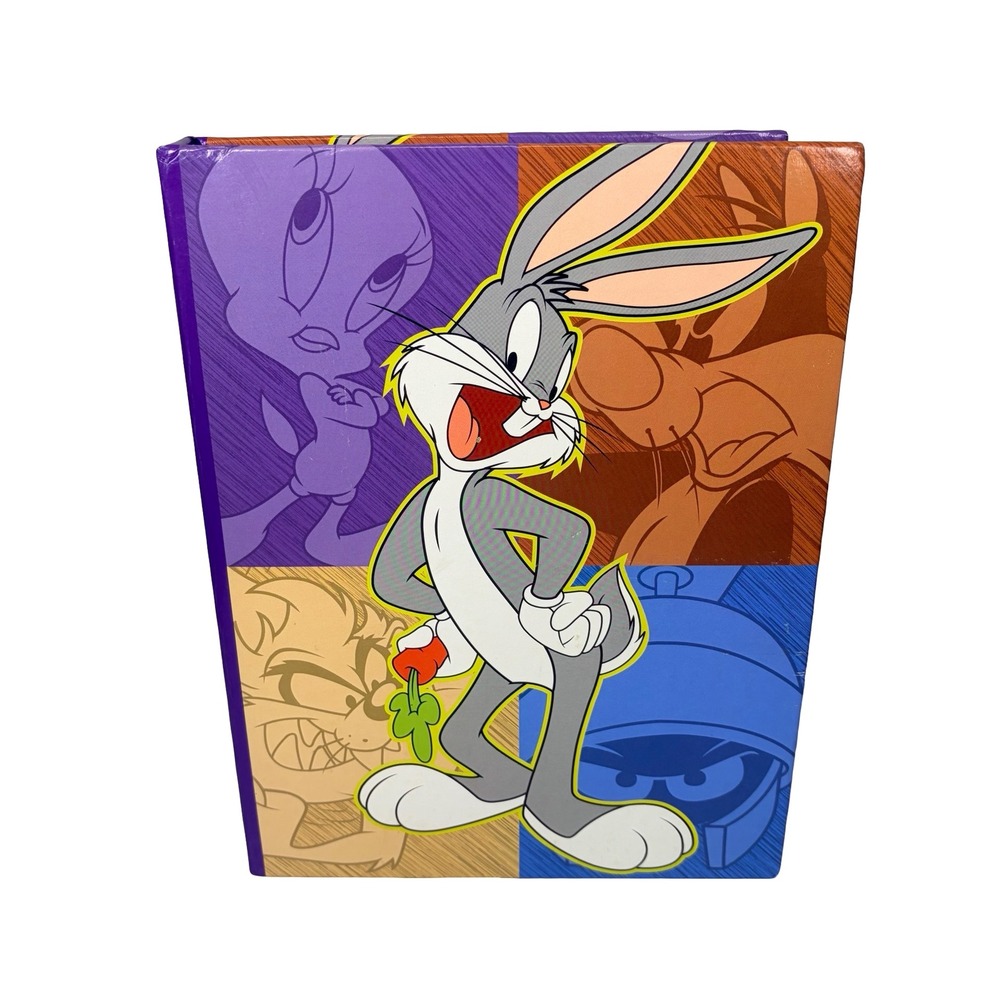 Vintage 1998 Looney Tunes Bugs Bunny Photo Album Binder Warner‎ Bros. Holson 90s